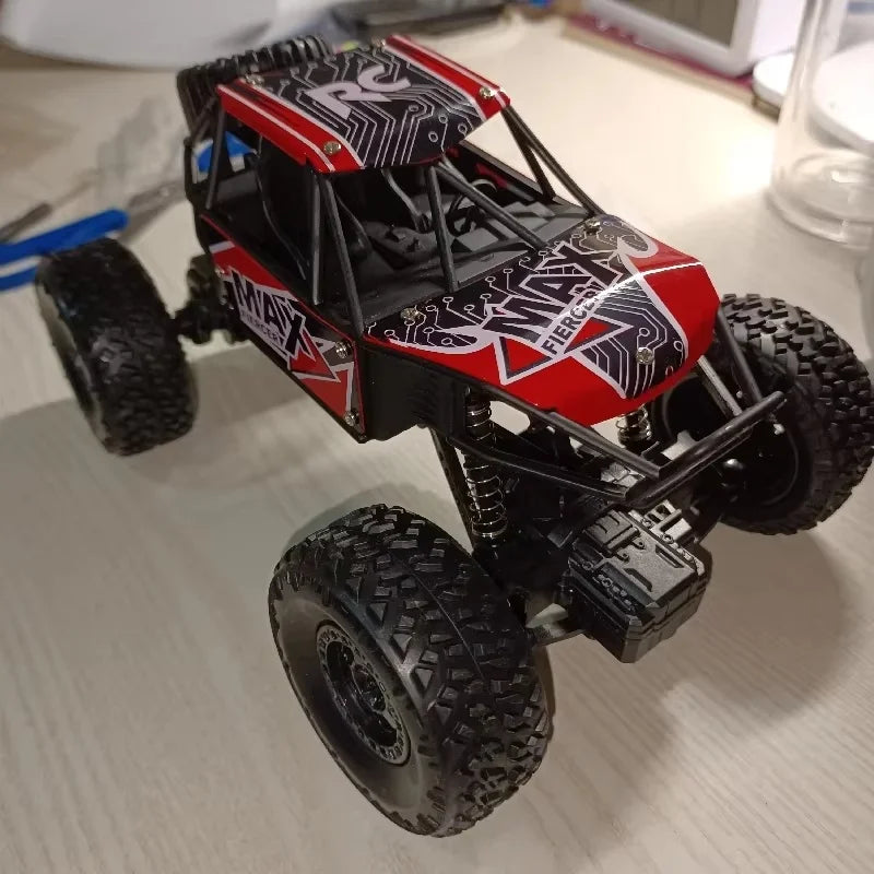 New 1/18 Rc Electric Car Fall Resistant Boy Toy Gift Six Wheel Drive Racing Car Remote Control Car Cross-Country Climbing Gift