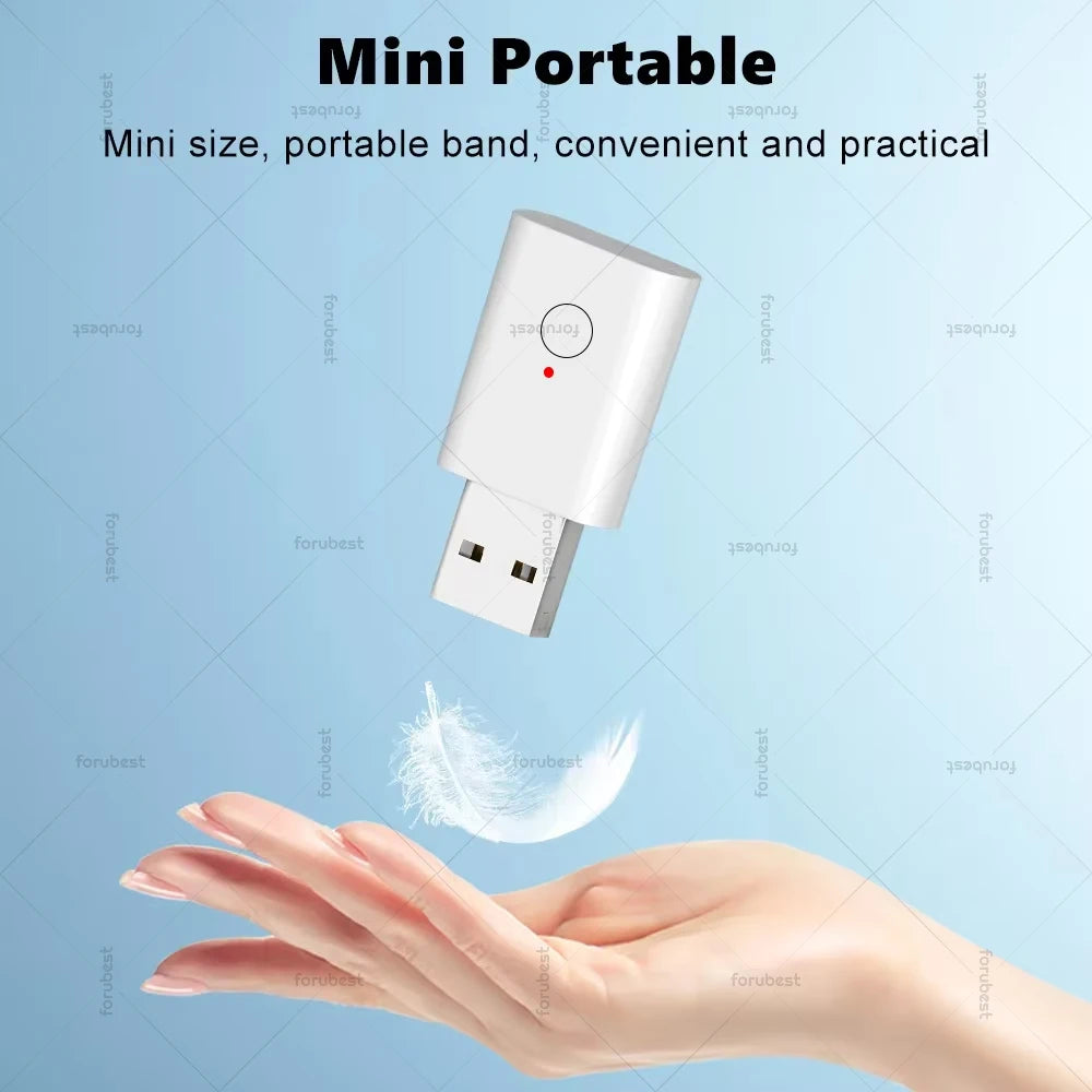Mini ZigBee 3.0 Signal Repeater USB Signal Amplifier Extender for Tuya Smart Life Gateway Smart Home Devices Automation
