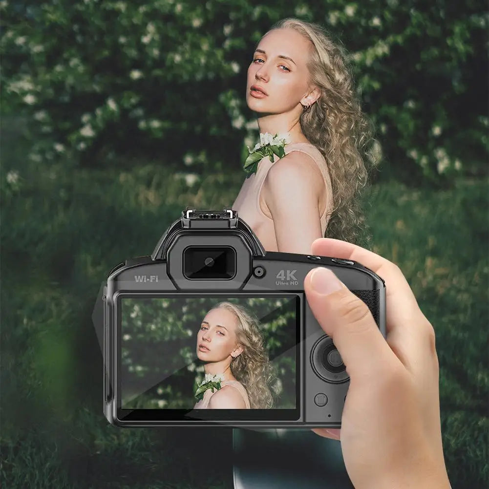 NEW WiFi Camera Portable 4K Ultra High Definition Camera 16X Digital Zoom Camera IR Night Vision Camera With Filling Light