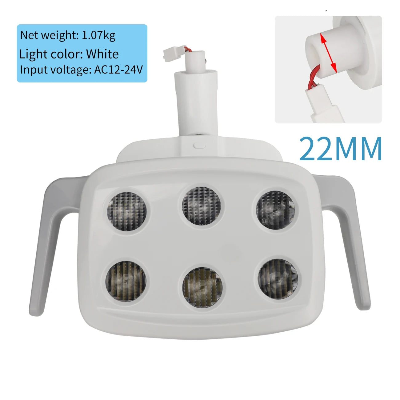 Dental Unit Lamp Led Lamp For Dentistry Chair Unit Surgical Lighting Shadowless Lamp Medical Tools For Oral Teeth