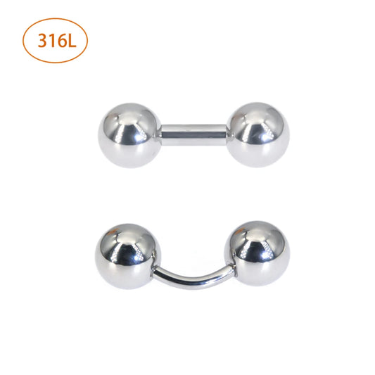 1Pc 316L Surgical Steel Curved Barbell Christina Vertical Hood Piercings Sexy Vagina Piercings Genital Piercing VCH Body Jewelr