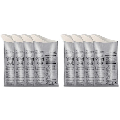 4-40PCS Outdoor Emergency Urine Bags 600ml Disposable Travel Mobile Toilet Portable Urinal Bag for Female Baby Male Vomiting Bag