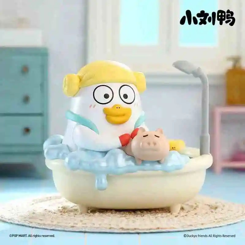 Genuine Blind Box Duckyo's Leisure Life Series Cute Doll Pvc Handmade Model Table Decoration Collect Toy Mysterious Boxtoy Gift