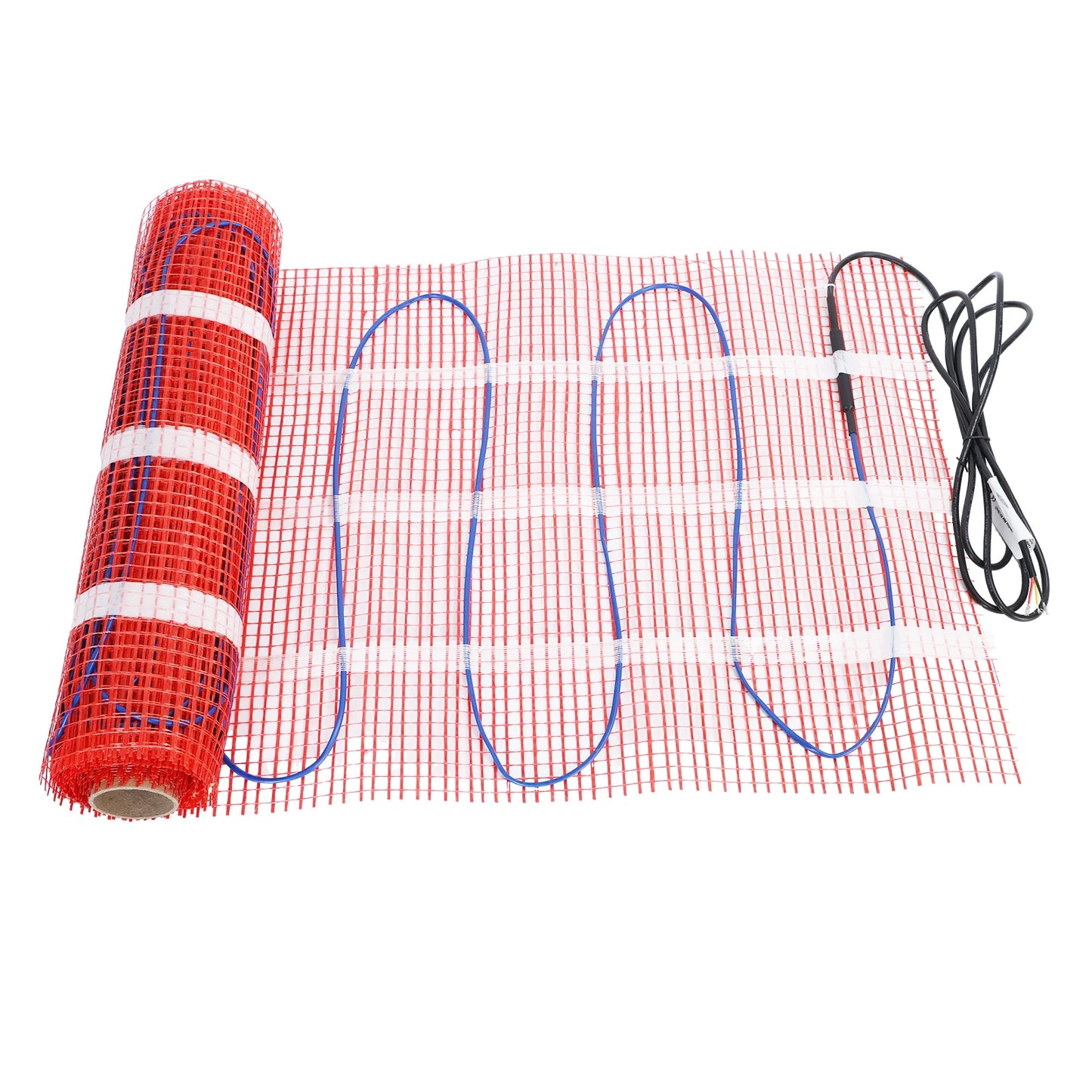 Floor Heating Pad with Digital Programmable Thermostat And Adhesive Back, Four Temperature Control Modes Uniform Heating