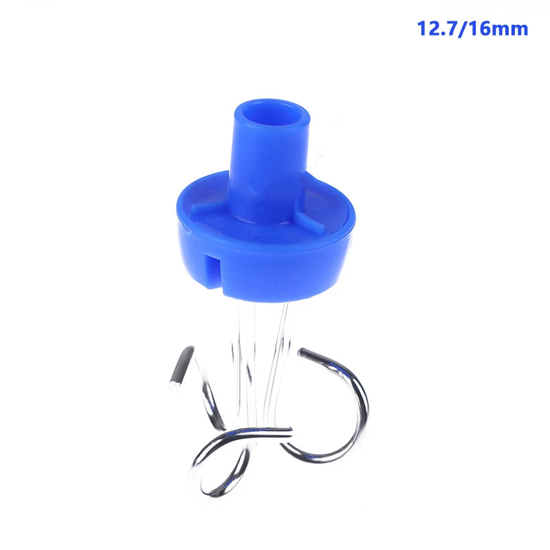 1Pc Hook Infusion Stand Clinic Iv Bag Rack Hanging Pole Hanger Drip Holder Vertical Display Bottle Medical Steel Inverted