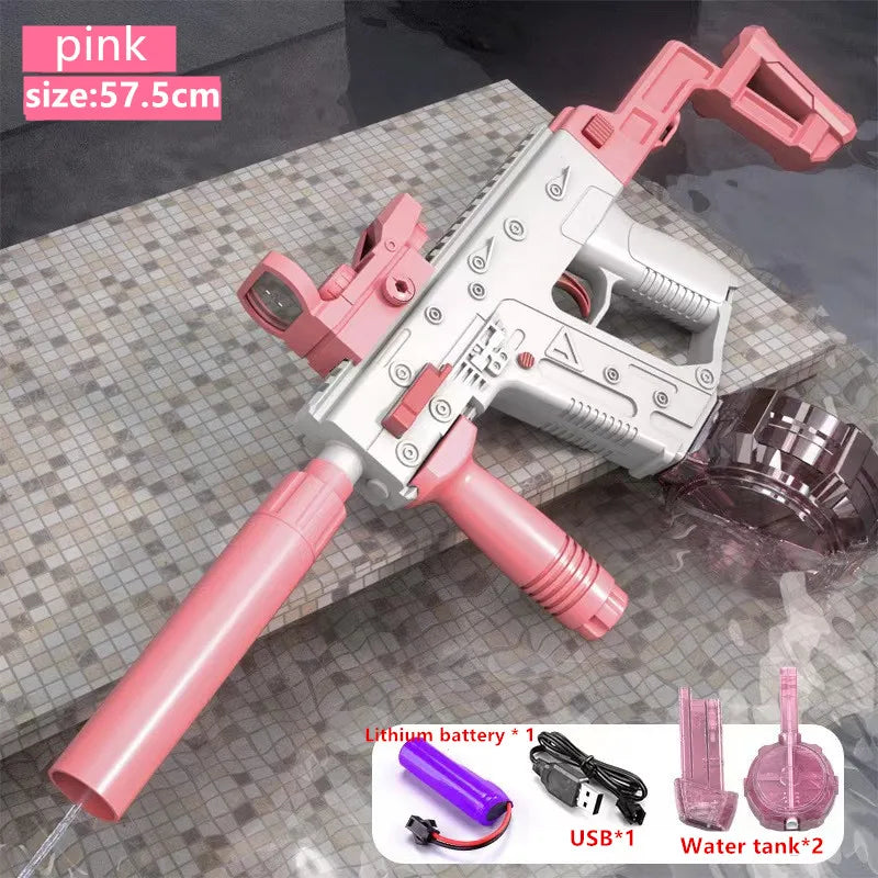M416 Water Gun Electric pistolet Shoot Toy Full Automatic Summer Shoot Beach Outdoor Fun Toy For Children Boys Girl Adults Gift
