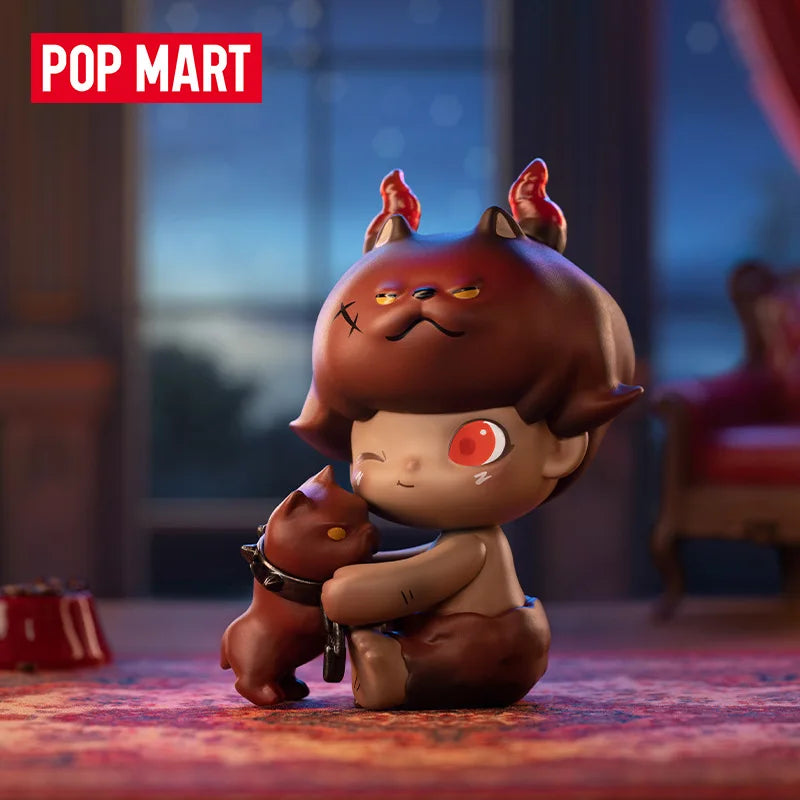 POP MART DIMOO: No One's Gonna Sleep Tonight Series Blind Box Toys Kawaii Action Figure Caixa Caja Mystery Box Dolls Girls Gift