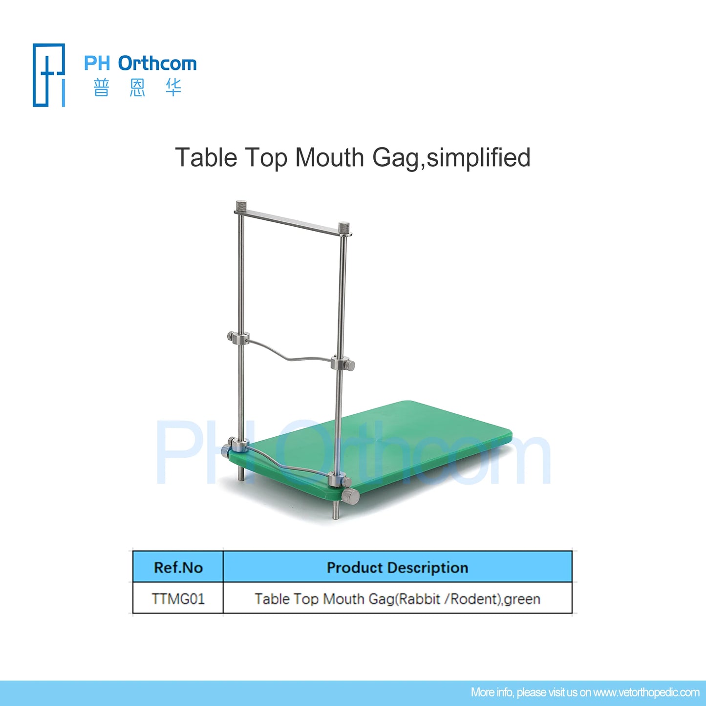 PurrWoof Vet Dental Table Top Mouth Gag for Rabbit/Rodent Veterinary Use Only Mascotas Medical Equipment Surgical Instrument