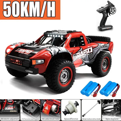 JJRC Q130 1:16 70KM/H 4WD RC Car with Light Brushless Motor Remote Control Cars High Speed Drift Monster Truck Adults Kids Toys