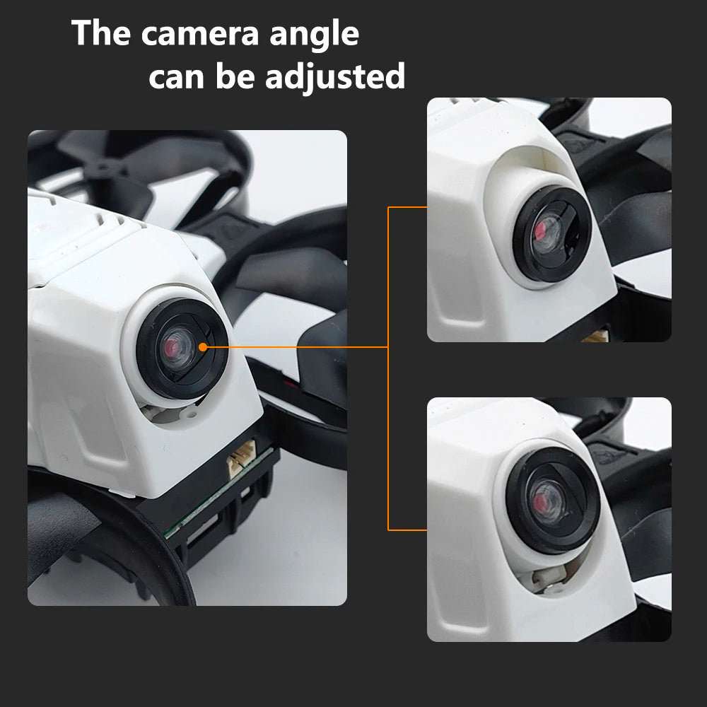 PHISITAL RTF FPV RC Racing Drone 87mm Micro Quadcopter Toys with 5.8G 600TVL 32CH Camera/4.3 Inch Monitor/FPV Goggles