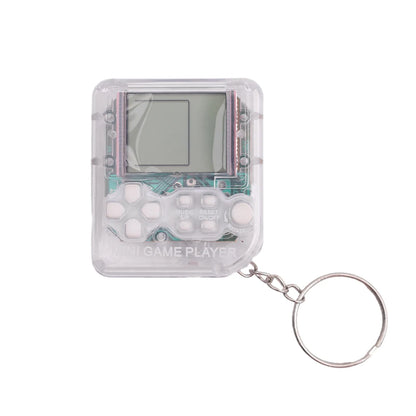 Pocket Mini Classic Game Machine Keychain Anti Lost Key Ring Children Handheld Retro Nostalgic Game Console Video Game Players
