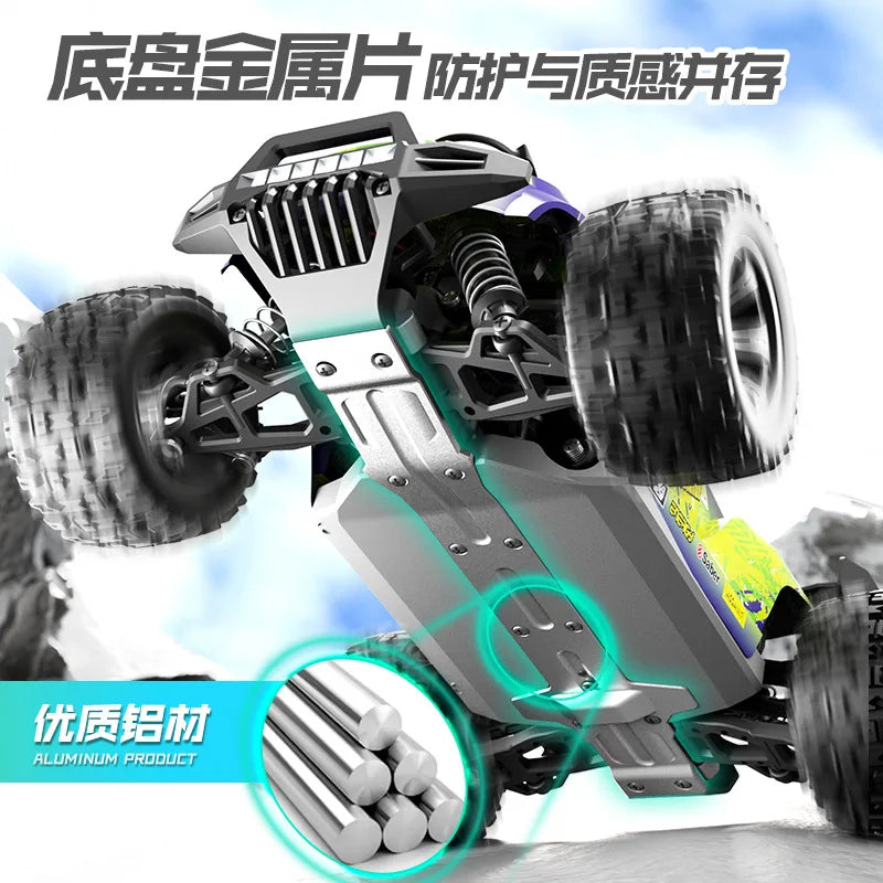 In Stock 1: 18 Remote Control Car Full Proportion 4-Wheel 18101 Rc Drive Large Foot Charging Off-Road Vehicle Model For Man Toy