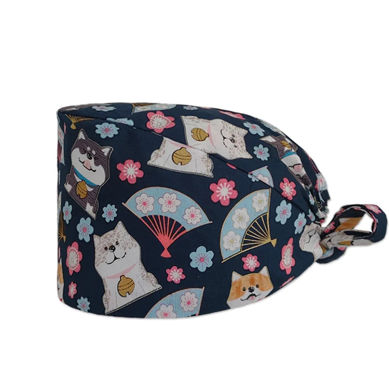 Wholesale Price of Surgical Caps for Male Pet Hospitals, Nurses, Doctors, Dentists, Students, Anesthesiologists, Clinical Caps