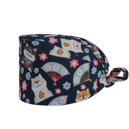 Wholesale Price of Surgical Caps for Male Pet Hospitals, Nurses, Doctors, Dentists, Students, Anesthesiologists, Clinical Caps