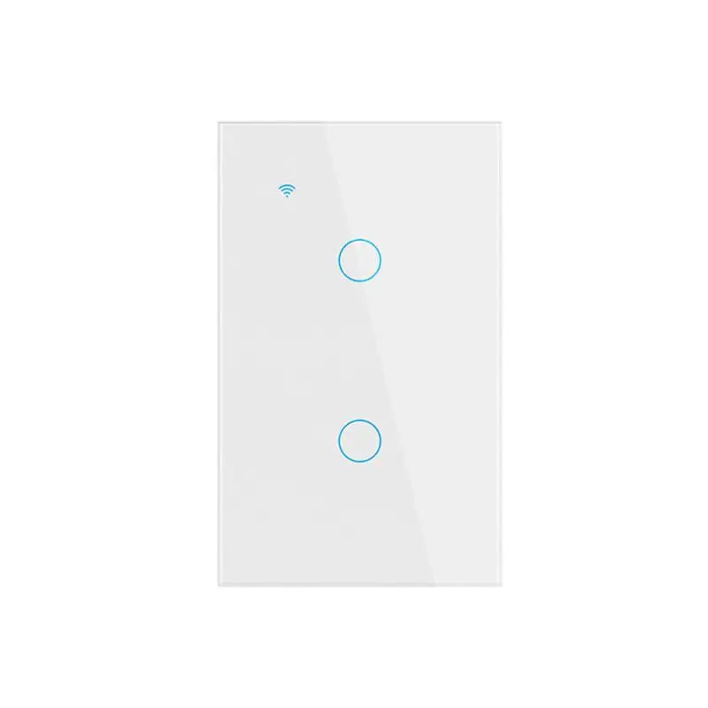 Tuya US WiFi Smart Light Switch Neutral Wire Required 1/2/3/4 Gang Smart Home Switch Works With Smart Life APP Alexa Google Home