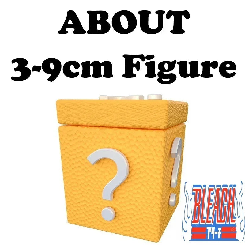 Bleach Action Figure Anime Figures Kurosaki Ichigo Aizen Rukia Lucky Mistery Blind Box Kid's Birthday Gift Anime Fans Gift