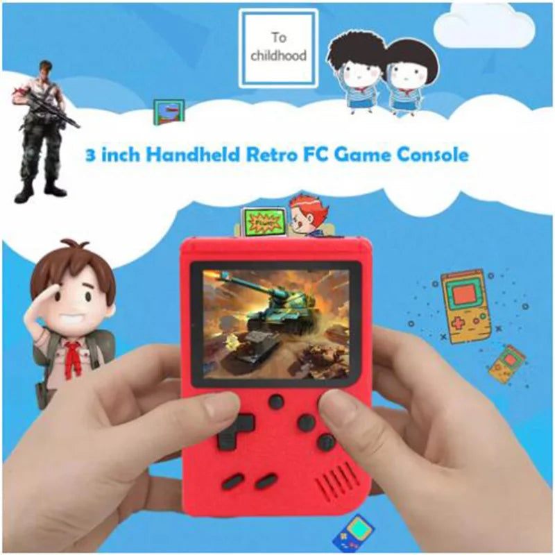 Z40 Dropshipping Built-in 400 Games Color Game Player Retro Portable Mini 8 Bit 3 inch Handheld Video Game Console for Kids Adul