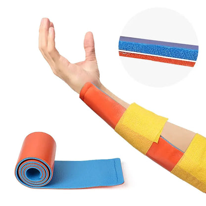 1Pc Medical First Aid Fracture Splint Survival Emergency Rolling Bandage Leg Wrist Fixed Fracture Splint Rescue Protection
