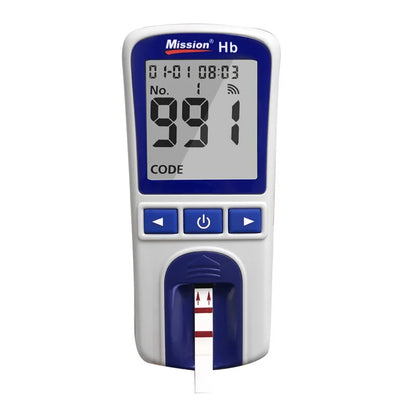 Hemoglobin Analysis Tester Meter Household Hb Analyzer Anemia Tester Strip With 50 Test Paper Home Medical Instrument