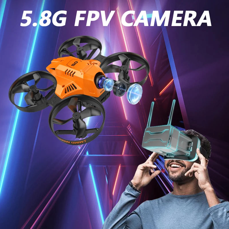 Professional-Grade Aircraft Model Mini Traversing Aircraft Hy-30 Racing Drone Self-Stable High Fpv Quadcopter Remote Control