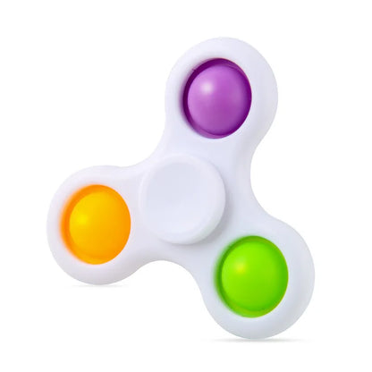 New Fidget Spinner Toys Hand Fingertip Multi-color Spnining Top Stress Relief Decompression Adults Toy Gifts for Boys Girls