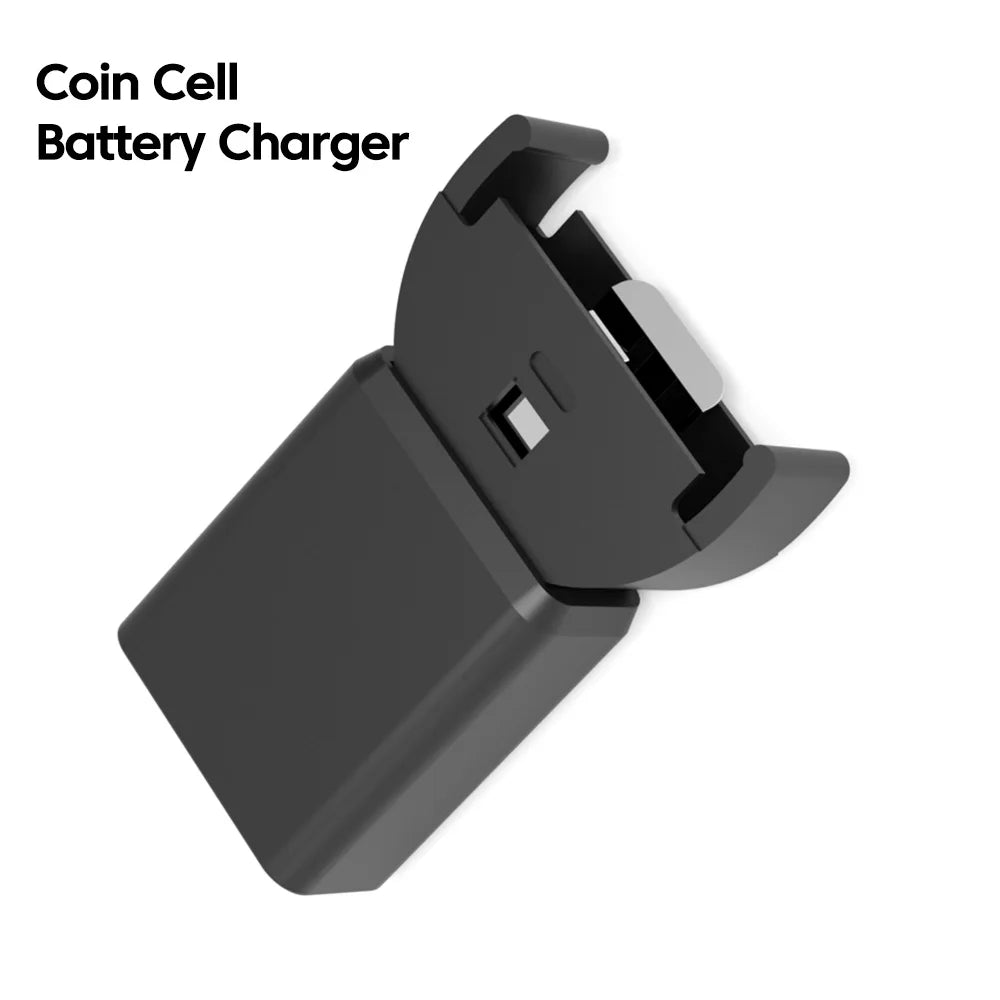 Olaf Button Battery Charger Coin Button Cell Battery Adapter Fast Charging Power Charger for LIR2032 LIR2032H LIR1632 LIR2025