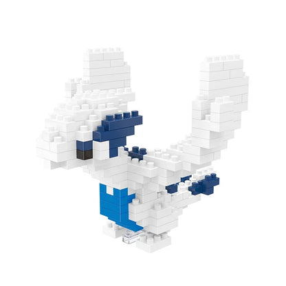 Pokemon Small Simple Building Blocks Pikachu  anime figure  Action Toys Graphics Diamond Mini Model Pocket Monster Collect Gift