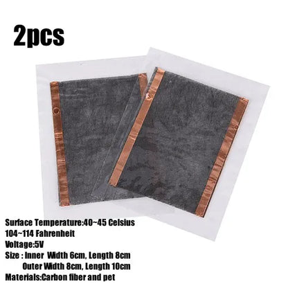 New Heating Pads New 3V-3.7V-5V Mini Usb Heater Insulation Coaster Heater Heat Electric Coffee Cup Mug Mat Pad Office כרית חימום