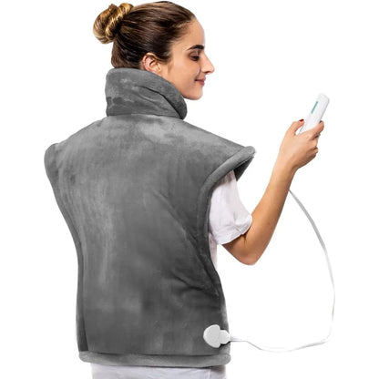Extra Large Heating Pad, Neck, Shoulder, and Back Heating Pads, 10 Heating Settings, Automatically Turn Off Within 2 Hours