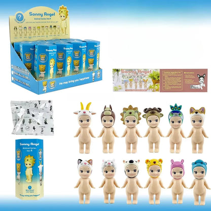 1Set Sonny Angel Blind Box 20th XMAS Love Hippers Back Dreaming Fruit Vegetable Series Toys Adult Figure Doll Valentine's Day