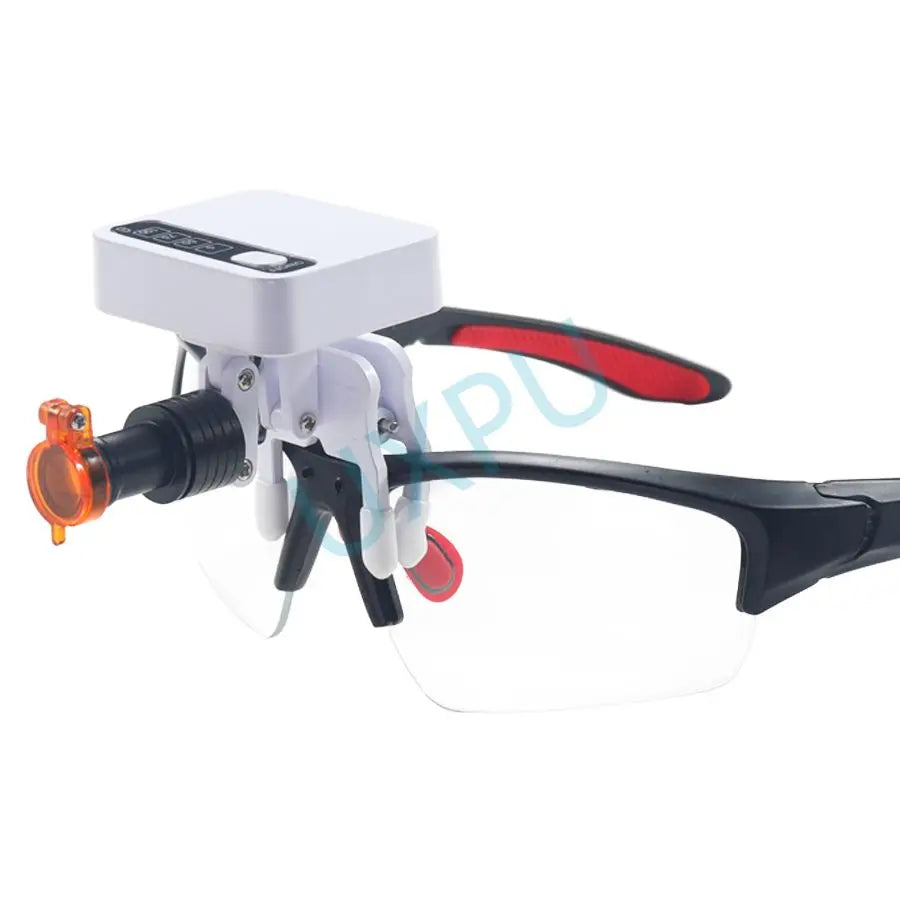 5W Portable Wireless Headlight, Suitable For Dentistry And Medical Laboratories, Equipped With Square Magnetic Suction Battery