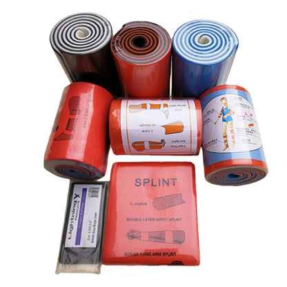 Universal Aluminum Roll Splint Medical Polymer Fixture Bone First Aid Kit Fracture Fixed Medical Bandage Rescue Outdoor