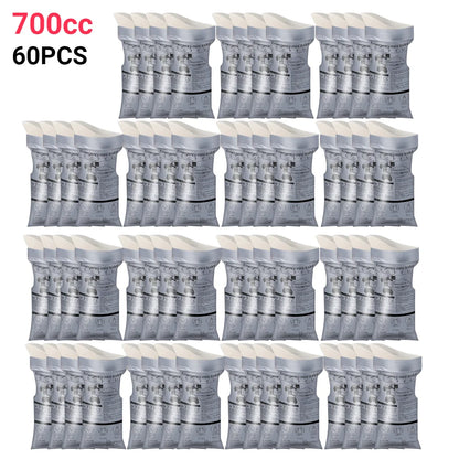 Outdoor Emergency Urinate Bags 700ml Disposable Travel Mini Mobile Toilet Portable Urine Bag Unisex Pee Bag for Female Baby Male