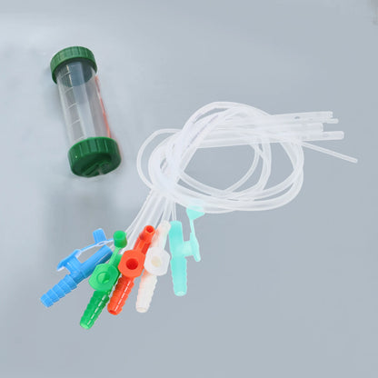 10 Pcs Aspirator Sterile Catheter Suction Mucus Removal Device Adults Soft Household Tubing Silica Gel Catheters Men Child