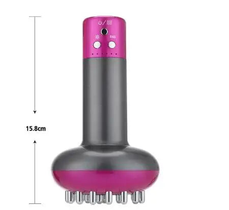 Electric Scraping Meridian Dredging Intelligent Electric Meridian Brush Portable Massager Micro Current Vibrating Apparatus