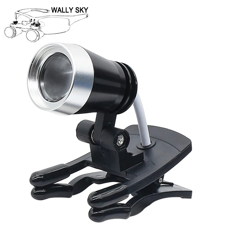 1W Medical Dental Headlight LED Dentistry Surgical Headlamp Head Examination Light for Glasses