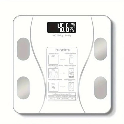 1pc Body fat scale, intelligent wireless digital bathroom weight scale, body composition analyzer weight scale