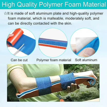 Medical Splint Roll Aluminium Emergency Survival First Aid Fracture Fixed For Neck Leg Arm Braces & Supports Pet Rescue Splint