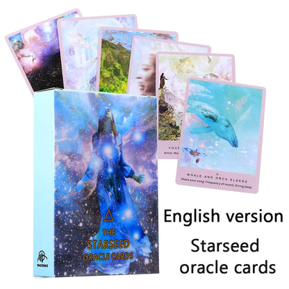 Tarot Cards Garbage Pail Kids In Spanish English Child Adult Family Gathering Game Playing Card Prophecy Card Toys Birthday Gift