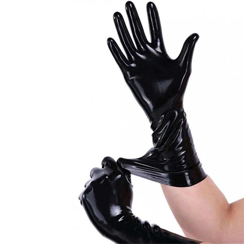 fetish latex gloves rubber catsuits for men  fetish wear  gloves  fetish socks men shorts male