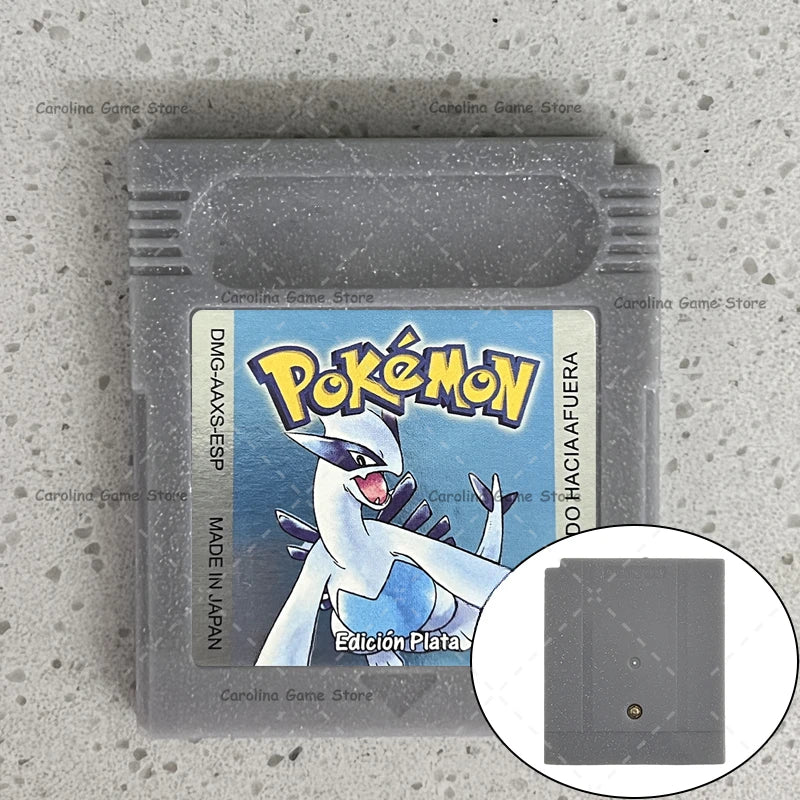 GBC Video Game Cartridge Console Card Pokemon Blue/Crystal/Green/Gold/Red/Silver/Yellow High Quality with Multi-language