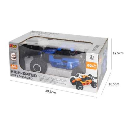 exquisite rc cars gift set:20+km/h high-speed 1:16 alloy remote control car,4WD bigfoot climbing off-road rc drift car,kids toys