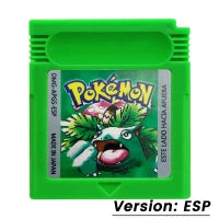 Pokemon GBC Games Cartridge 16 Bit Video Game Console Card Blue Crystal Golden Green Red Silver Yellow Multilanguage Fans Gift