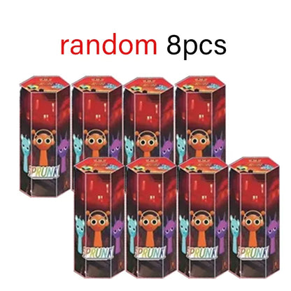 Funny Sprunki Figuras Model Box 7cm PVC Sprunki Game Action & Toy Figures Set Christmas Gifts