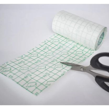 1 Roll Transparent Tape PU Film Adhesive Plaster Waterproof Anti-allergic Wound Dressing Fixation Tape Medical Accessories