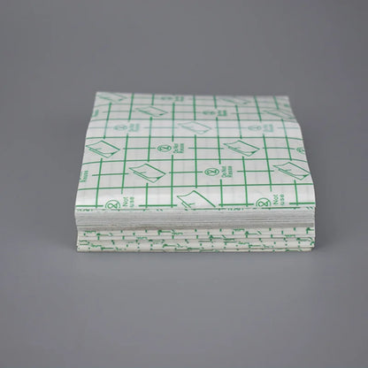 100Pcs Medical Transparent Wound Dressing PU Film Waterproof Adhesive Plaster Fixation Tape Tattoo Film Skin Protect Patch