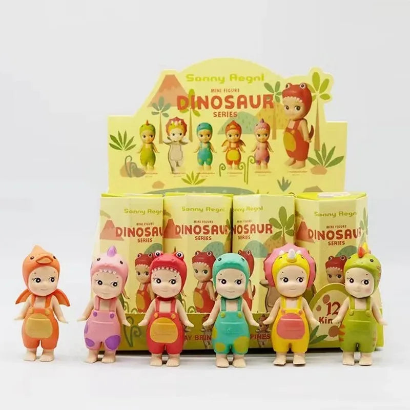 1Set Sonny Angel Blind Box 20th XMAS Love Hippers Back Dreaming Fruit Vegetable Series Toys Adult Figure Doll Valentine's Day