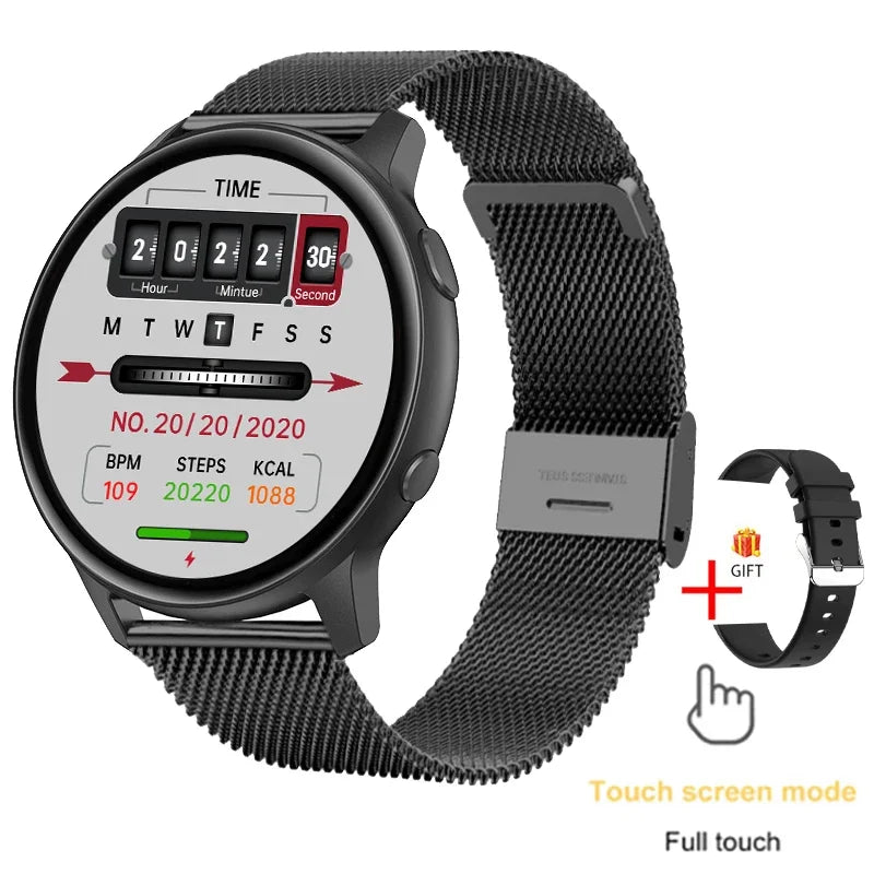 Xiaomi New Smart Watch Women Full Touch Screen Sport Fitness Watch IP67 Waterproof Bluetooth For Android Ios Smartwatch Men+box
