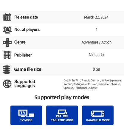 Princess Peach : Showtime! Nintendo Switch Game 100% Original Cartridge Physical Card Multi-Language for Switch OLED Lite