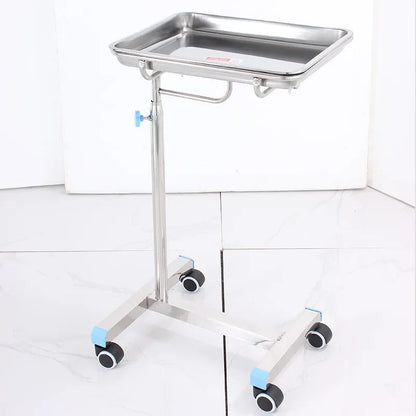 Cheap Price Medical Instrument Trolley Hospital Stainless Steel Surgical Mechanical Mayo Table In Operating Room